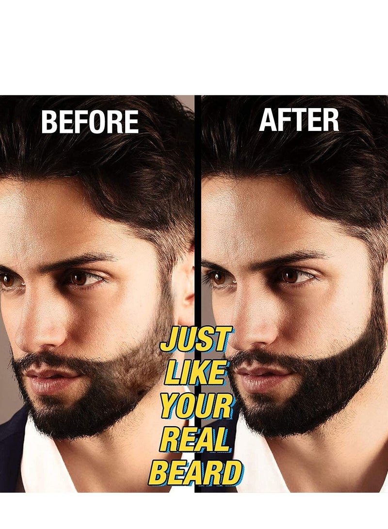 Beard Pencil Filler Water Proof Long Lasting Coverage and Natural Finish for Beard, Moustache and Eyebrows - Image 2