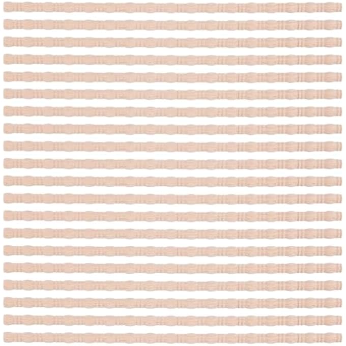 20PCS DECORATIVE BEADED WOOD TRIM GOURD LINE MOLDING 3D WOOD SCALLOP TRIM FOR WALL CABINET SHELF WINDOW DOOR 15.7IN - Image 1