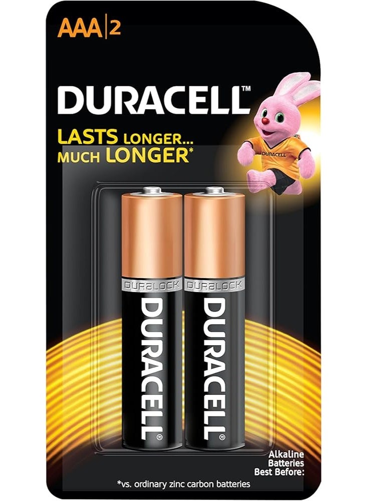 Duracell AAA Alkaline Batteries, 1.5V, 2-Pack - Image 2