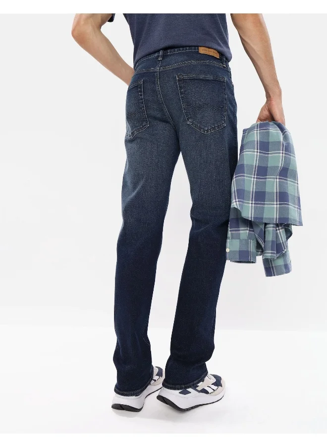 American Eagle Airflex+ Mid Wash Straight Fit Jeans