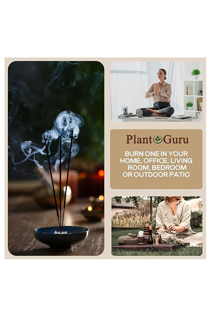 هومستر مجموعة من ١٠٠ عود من الخزامى الطبيعية -مصنوعة من مواد خشبية، بعطر فصل الصيف، ملائمة للمنزل، يوغا، غرفة الشاي، والتأمل، سلسلة الاجازة -(الخزامى) - Image 3