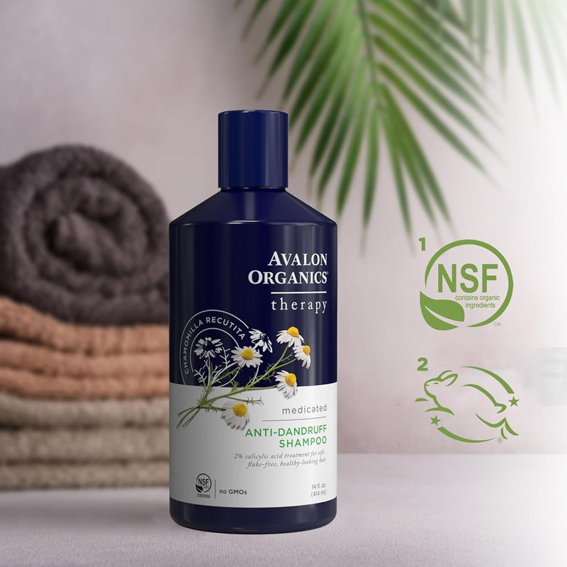 Therapy Medicated Anti-Dandruff Shampoo, 14 Oz - Image 5
