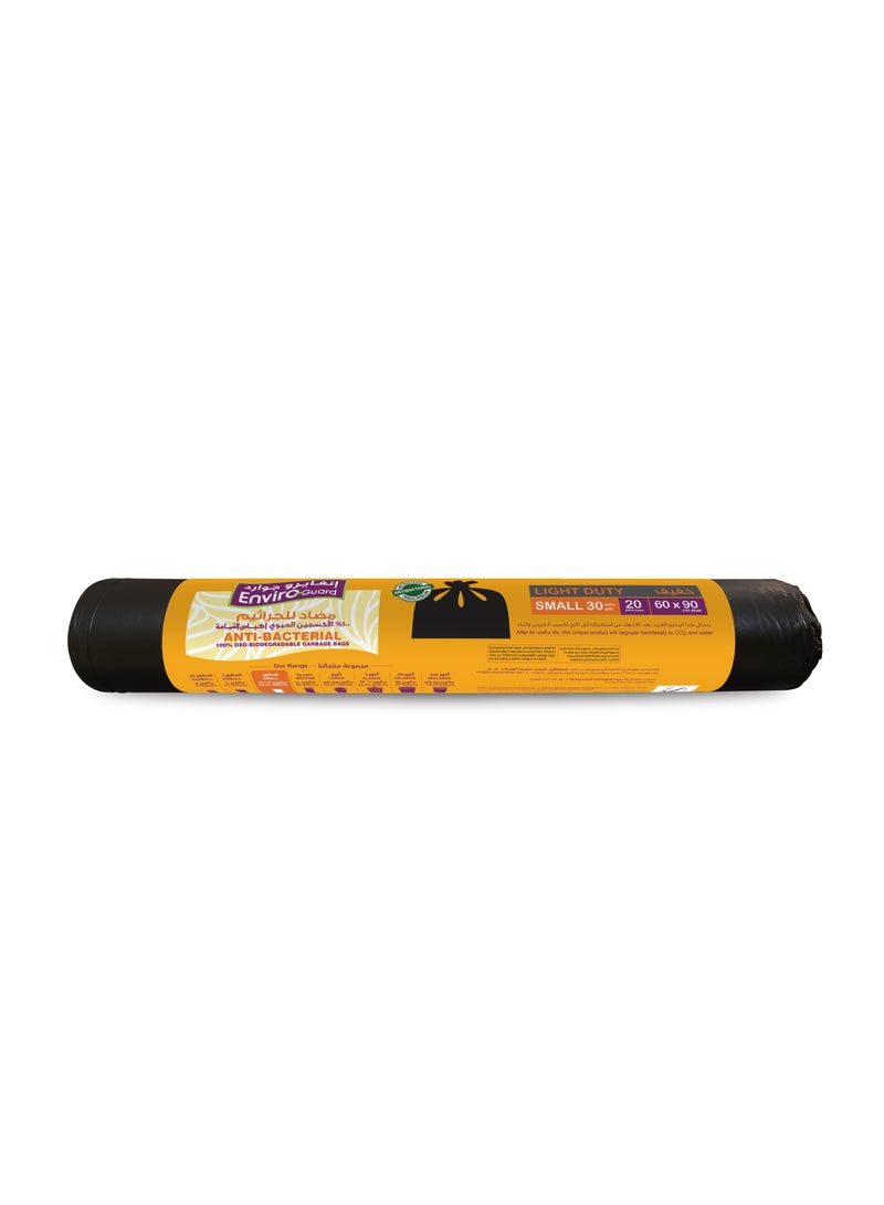 Enviro Guard Anti Bacterial Light Duty Small Garbage Bag 1 Roll  - Image 2