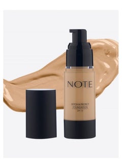 NOTE COSMETIQUE Detox And Protect Foundation 05 Pump Honey Beige  - Image 1