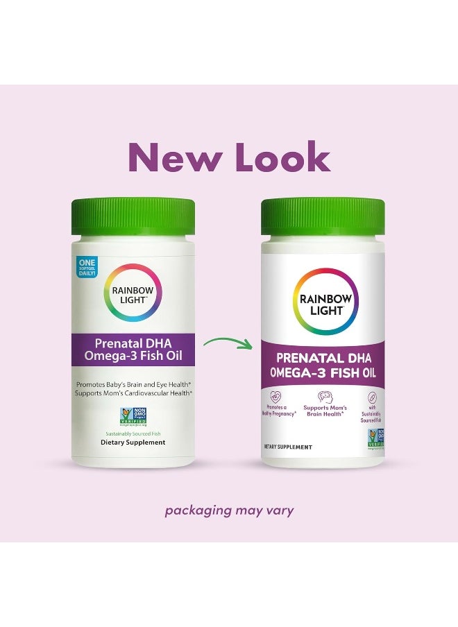 Rainbow Light Prenatal Vitamin, Omega-3 Fatty Acids & Prenatal Dha, Multivitamin For Women, Gluten Free, Promotes Baby'S Brain Development & Eye Health, Easy To Digest, 60 Softgels  - Image 2