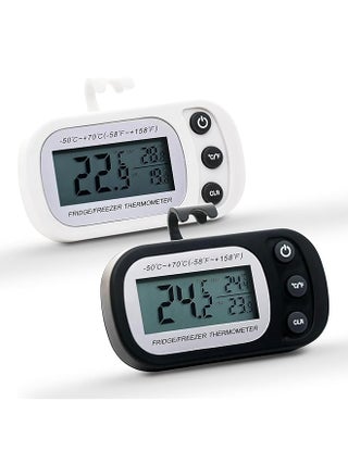 Refrigerator Thermometer 2Pcs Waterproof Fridge Thermometer Digital Freezer Room Thermometer With Max Min Record Function Large Lcd Display And Magnetic Back For Kitchen Home Restaurants - pzsku/Z87C257E41F5798761EA2Z/45/_/1741178725/36a2a670-3cd5-414a-b0d1-d1a3dd0db1e7