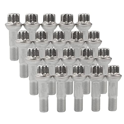 Mardarth 14mm x 1.5 Wheel Lug Bolt OE Factory Wheel 0009905407 Compatible with ML500 S550 CL63 ML350 GLK350 CL500 GL450, Pack of 20 - Image 1