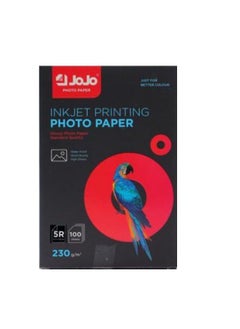 JOJO 100 Sheets 4R Size Inkjet Printing Glossy Photo Paper 230gsm 102x152 millimeter 