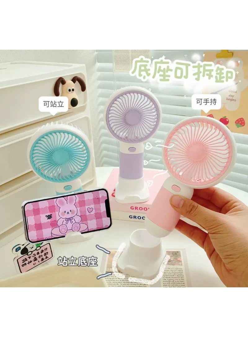 Handheld Portable Rechargeable Mini Fan usb - Image 4
