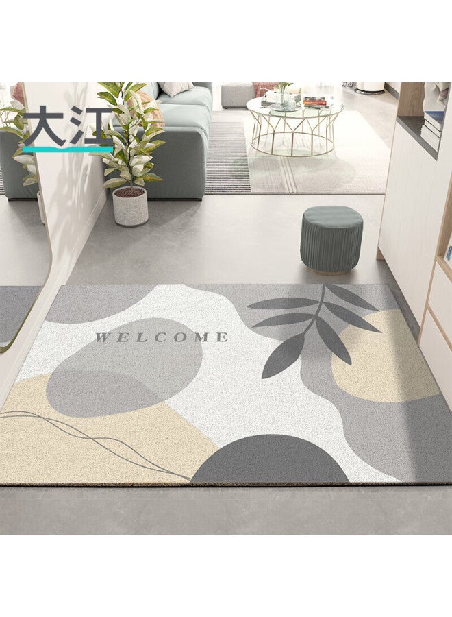 Dajiang Entrance Mat, Cuttable Loop Pile Doormat, Entrance Carpet, Doorway Mat, 80x120cm - Image 1