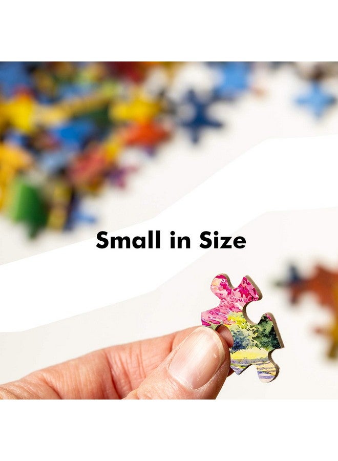 Webby Kids Cherry Blossoms Painting Wooden Jigsaw Puzzle, 252 Pieces, Multicolor - Image 4