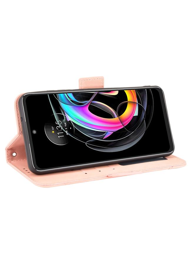 S-TOP Case For Motorola Moto Edge 20 Lite Skin Feel Calf Pattern Horizontal Flip Leather Case with Holder & Card Slots & Photo Frame - Image 5