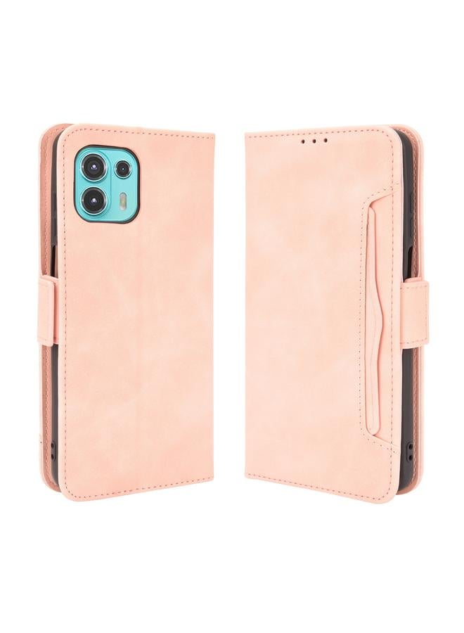S-TOP Case For Motorola Moto Edge 20 Lite Skin Feel Calf Pattern Horizontal Flip Leather Case with Holder & Card Slots & Photo Frame - Image 2
