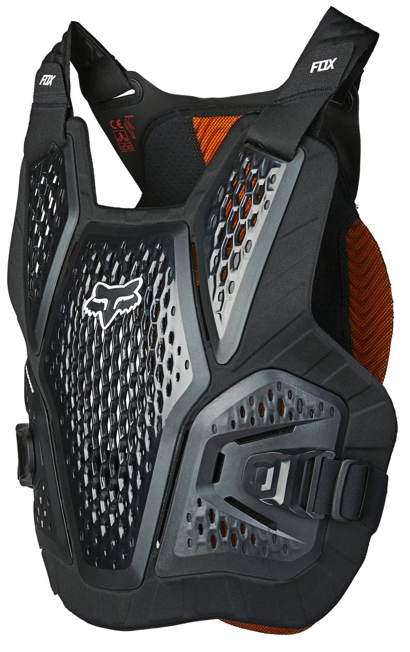 Fox Racing Raceframe Impact SB CE D3O Motocross Chest/Back Protector, Black, L/XL - Image 5