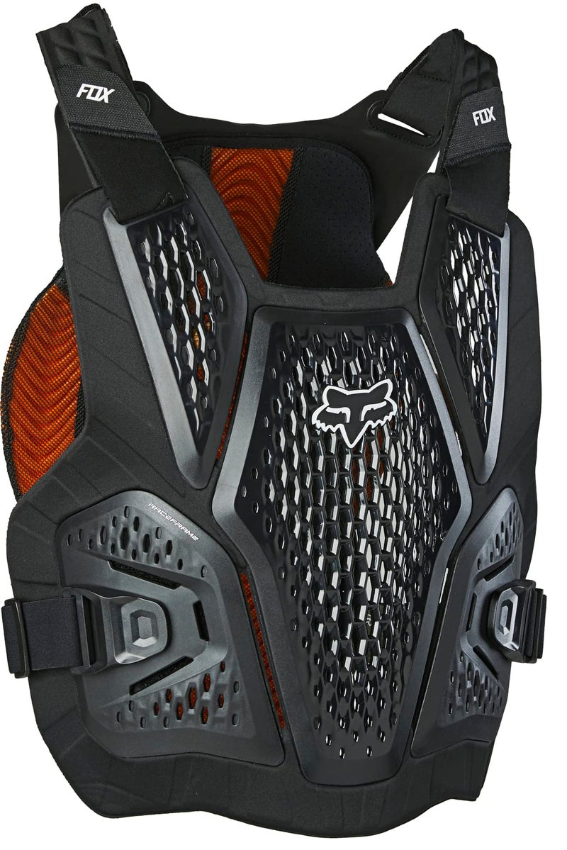 Fox Racing Raceframe Impact SB CE D3O Motocross Chest/Back Protector, Black, L/XL - Image 2
