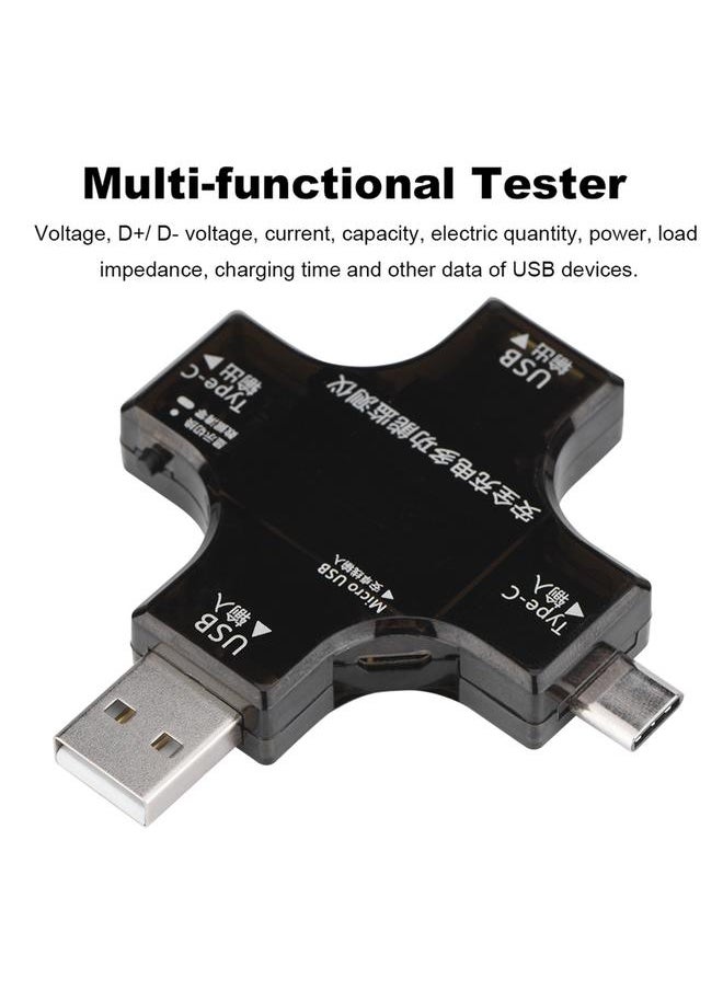 Thoraya Multi‑functional Type‑C Interface Safety Tester Current Meter PD Tester Color Screen No Bluetooth  - Image 5