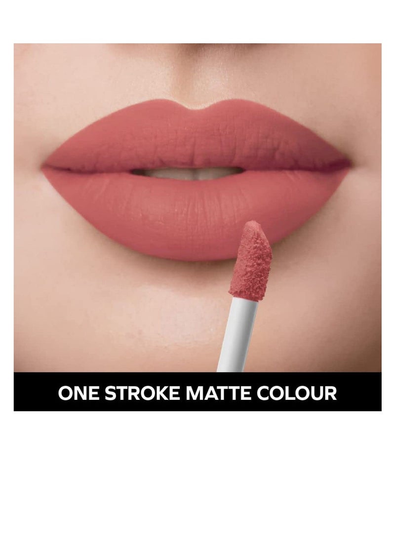Seven Seas Seven Seas Ultra Smooth Matte Liquid Lipstick Smooth Lip Color Weightless Finish Long Lasting Matte Liquid Lipstick for Women Apple Candy  - Image 3