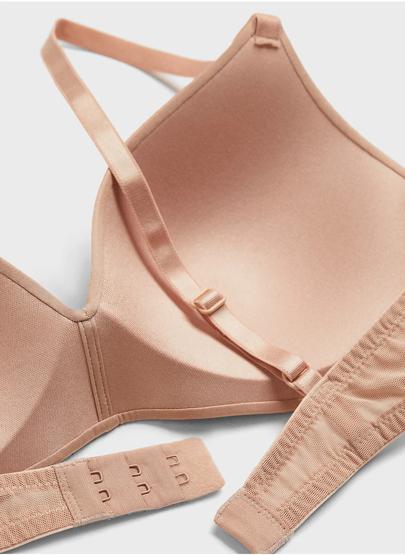 H&M 2-Pack Microfibre Non-Wired Bras