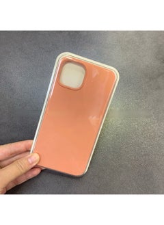 For Iphone16 Liquid Silicone Phone Case For Iphone 16Pro Max/16Pro Full Covering Drop-Resistant Protective Case-Color:Begonia [with Logo]]-Applicable Model:For Iphone16plus [sealed Packaging]