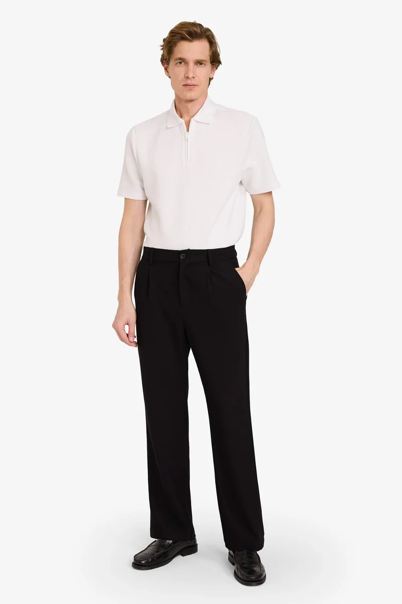 DeFacto Regular Fit Short Sleeve Polo T-Shirt