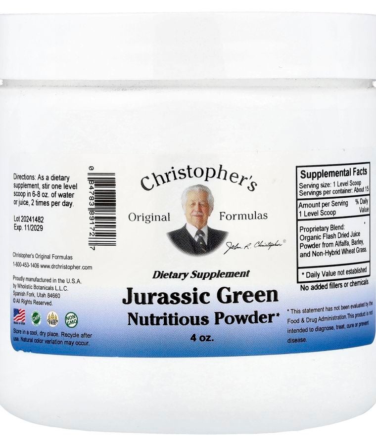 Jurassic Green Nutritious Powder 4 oz