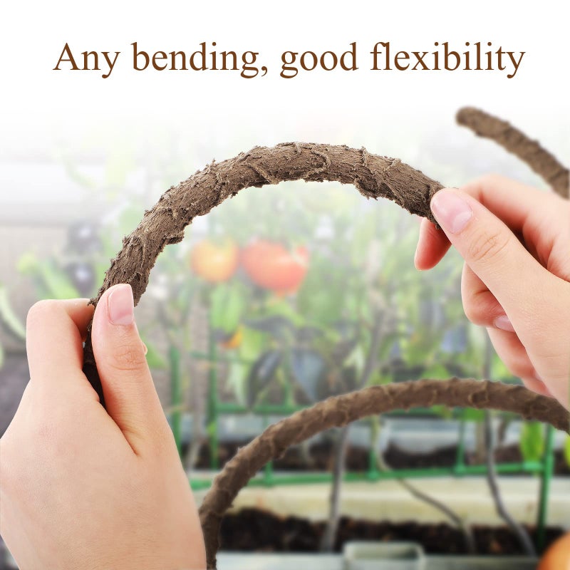 Canlierr 4 Pcs Reptile Vines, Flexible Bendable Jungle Climbing Vine Terrarium, Fake Plants for Reptiles, Artificial Leaves Terrarium Tank Pet Habitat Decor for Bearded Dragons, Lizard, Snake, Gecko - Image 4