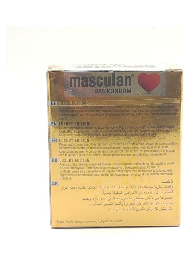 ماسكولان الإصدار الذهبي الفاخر 3 قطع - Image 3