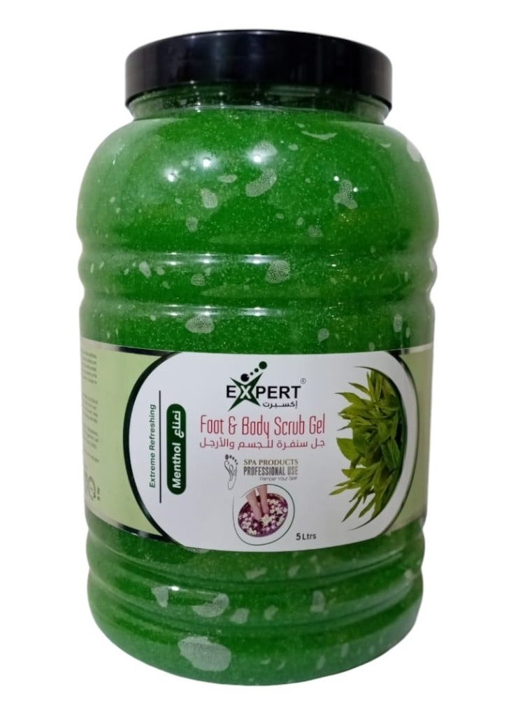 إكسبرت جل سنفرة للجسم والارجل بالنعناع 5 لتر - Image 1