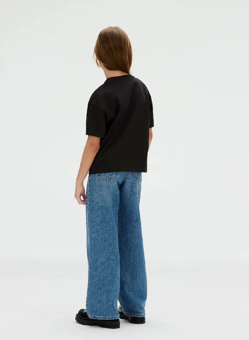 Calvin Klein Jeans  Boxy Cotton T-shirt for Women | Best Price UAE