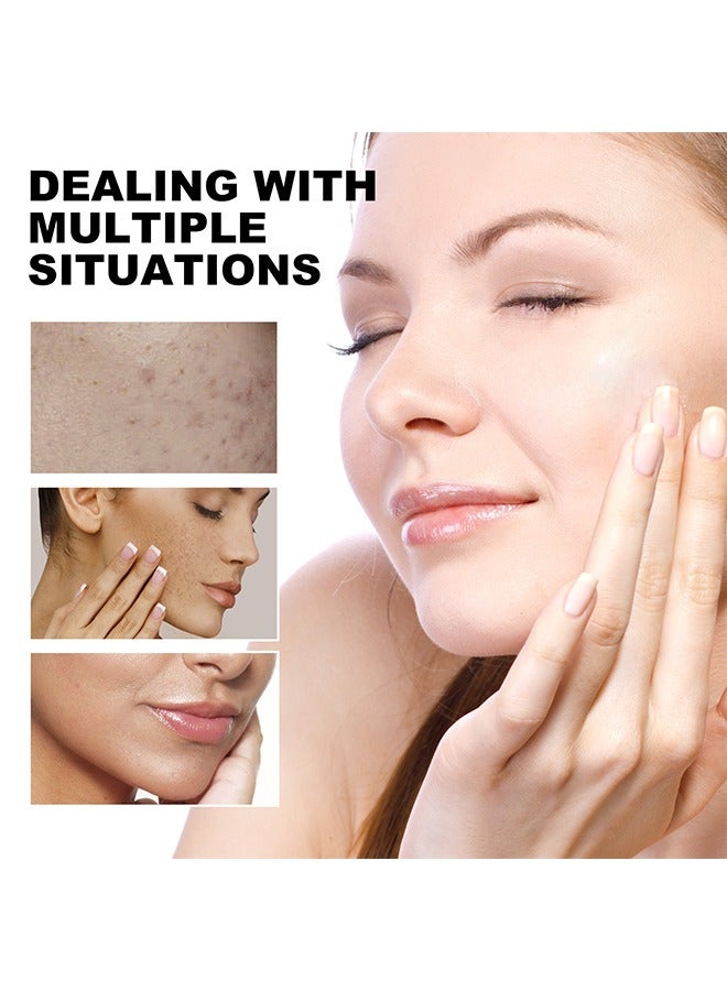 إسفنجات الوجه، وسادات تنظيف للبقع الداكنة، إسفنجات مضغوطة صغيرة للسفر، وسادات تقشير للوجه للتنظيف، أدوات للعناية بالبشرة - Image 5