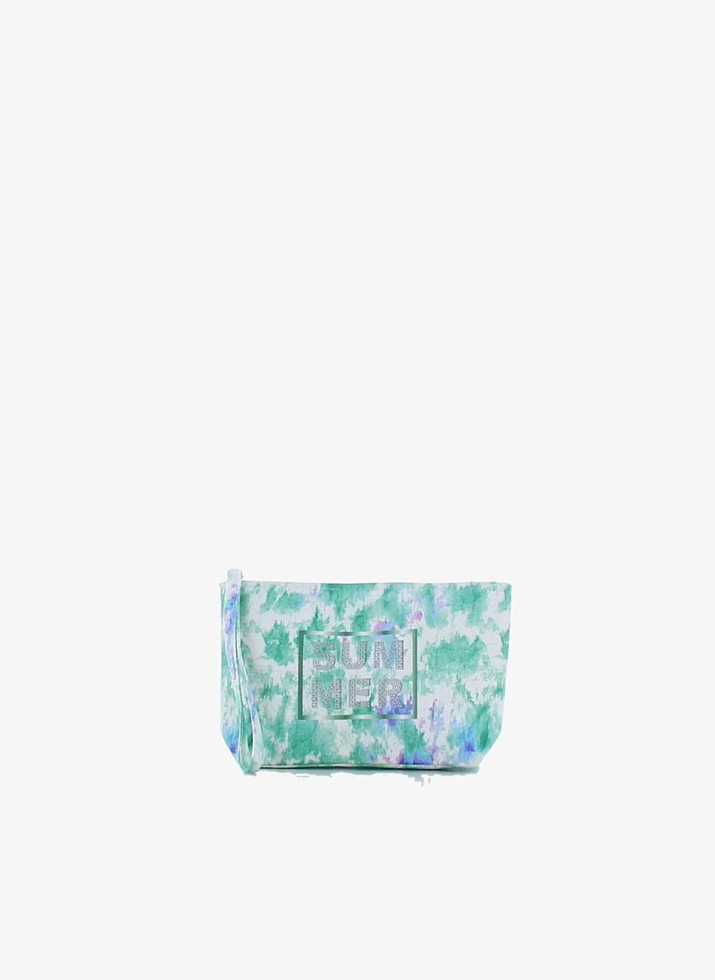 Marina Galanti Marina Galanti Mandas Fabric Beauty Case - Green