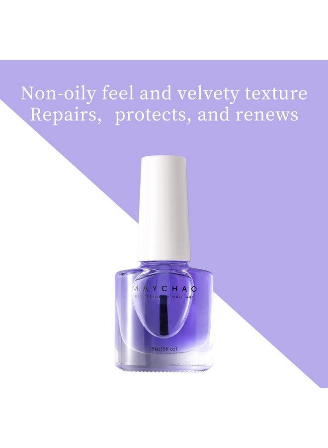 زيت الأظافر والزوائد اللحمية من مايكاهو، 15 مل، زيت مقوي للعناية بالأظافر والزوائد اللحمية، فيتامين E + B، زيت تنشيط البشرة خالي من العطور لنمو الأظافر وطلاء الأظافر الجل، 0.5 أونصة - Image 5