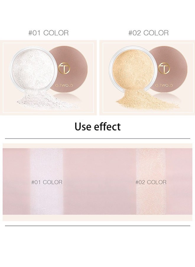 O.TWO.O - Loose Translucent powder to fix and fill in the blankstrans transparent on beige transparent on beige#02 - Image 1