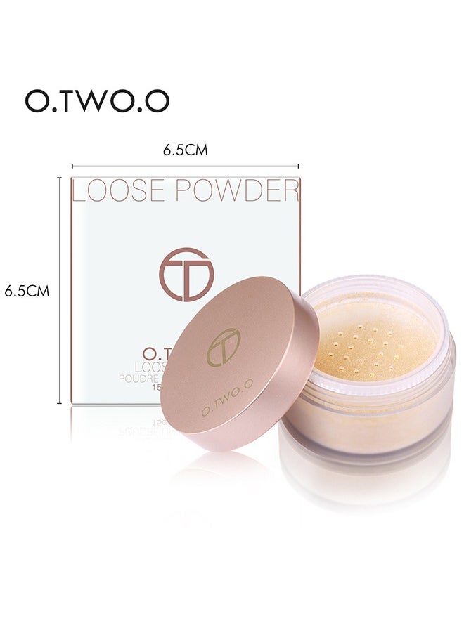 O.TWO.O - Loose Translucent powder to fix and fill in the blankstrans transparent on beige transparent on beige#02 - Image 1