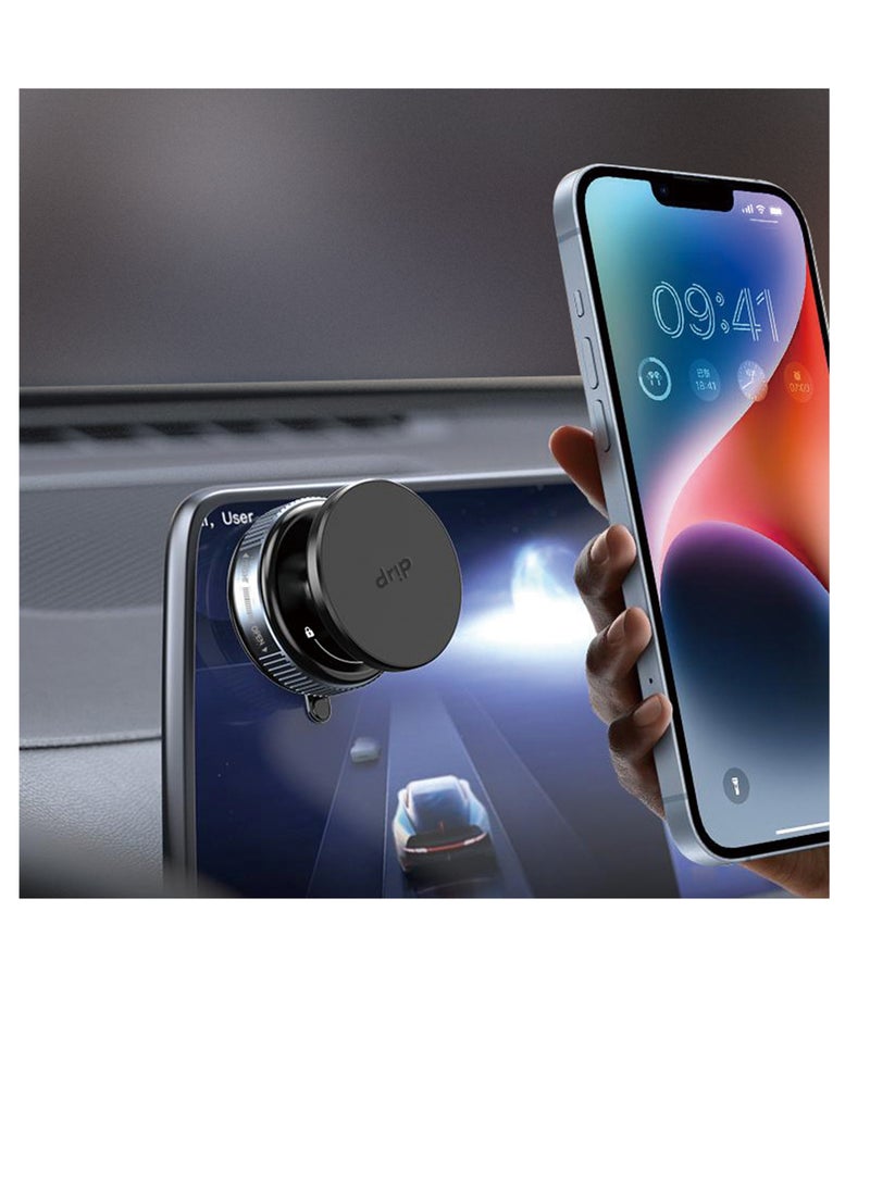 Drip 360° Rotating Vacuum Suction Magnetic Car Phone Mount - Strong Hold & Full Rotation - Image 3