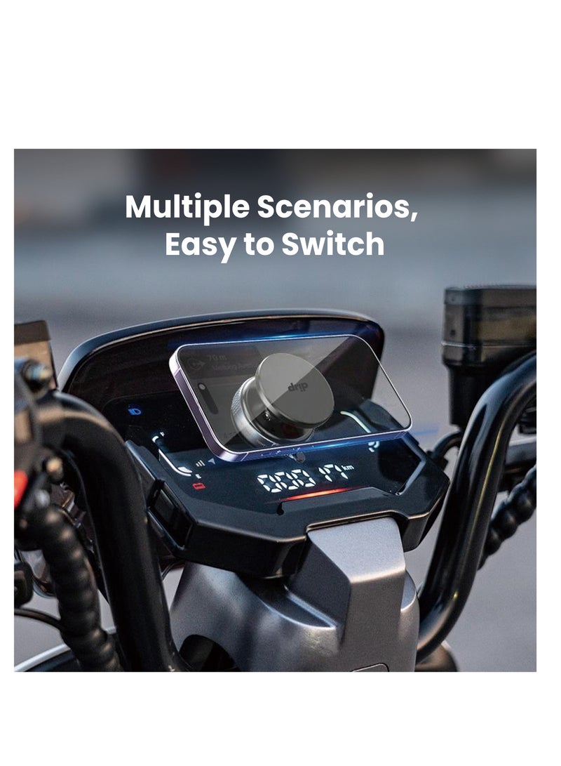 Drip 360° Rotating Vacuum Suction Magnetic Car Phone Mount - Strong Hold & Full Rotation - Image 5