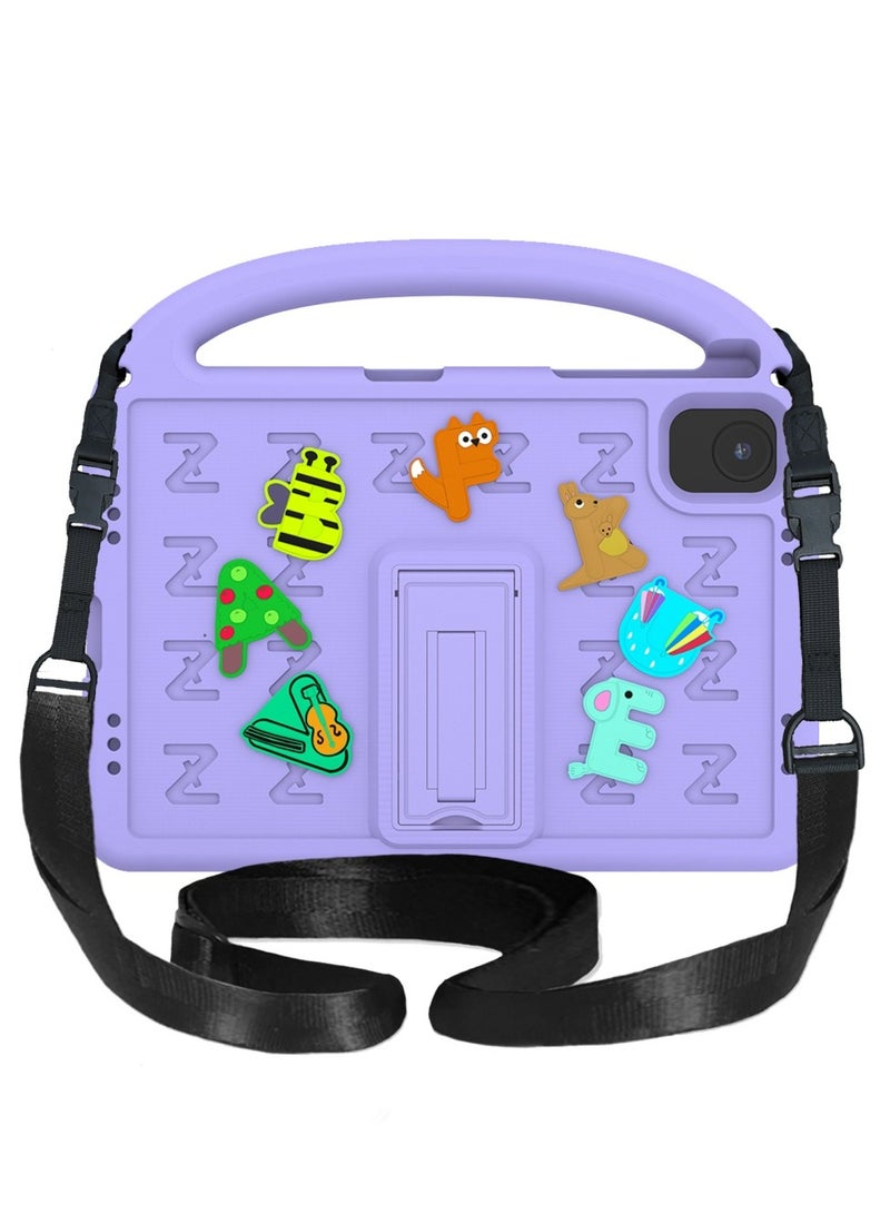 Children's Protective Case for Infinix Xpad 11 Inch X1101( 2024), shockproof cover with shoulder strap bracket - Image 3