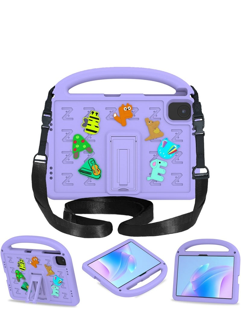 Children's Protective Case for Infinix Xpad 11 Inch X1101( 2024), shockproof cover with shoulder strap bracket - Image 1