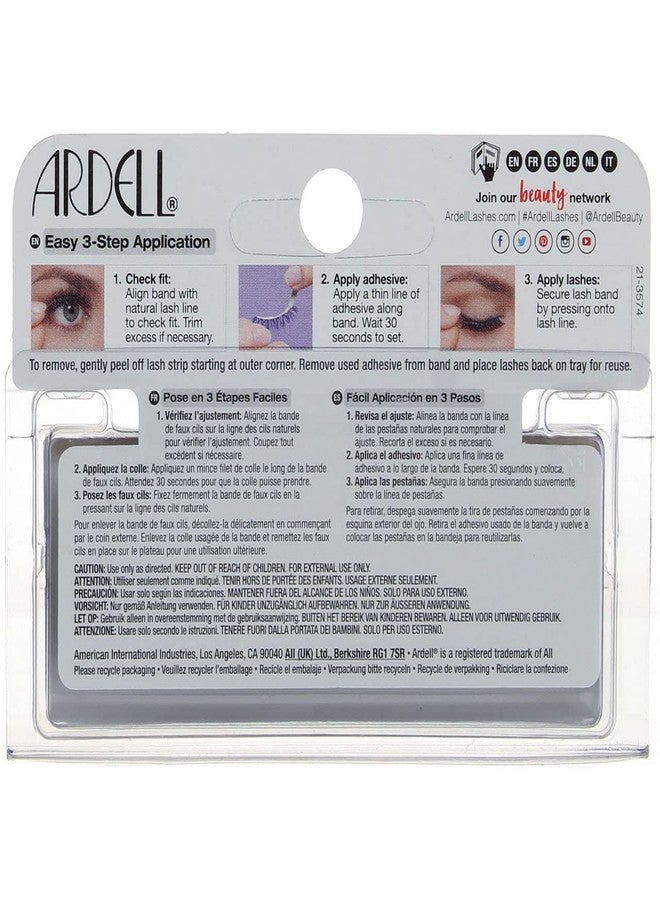 Ardell Fashion Lashes Natural Strip Lash, Black [120] 1 ea (Pack of 3) - Image 3