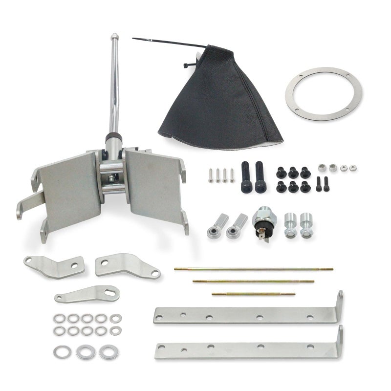 QGHAUC TH350 Transmission Shifter for GM Turbo 350 Automatic 12 Chrome Stick Kit with Gated LockOut Feature - Image 3