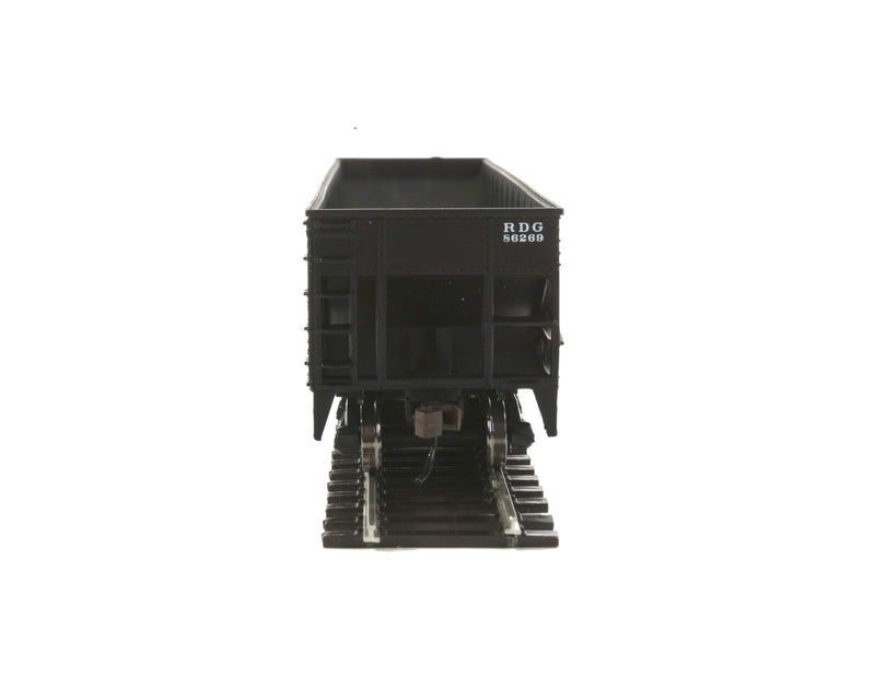 Walthers Trainline WalthersTrainline Ready to Run Reading Offset Hopper, Black/Red - Image 4