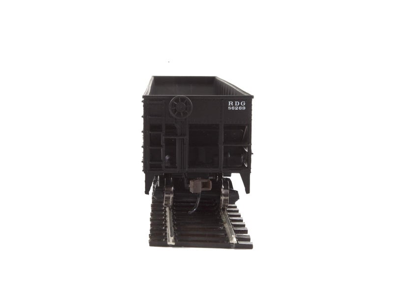 Walthers Trainline WalthersTrainline Ready to Run Reading Offset Hopper, Black/Red - Image 3