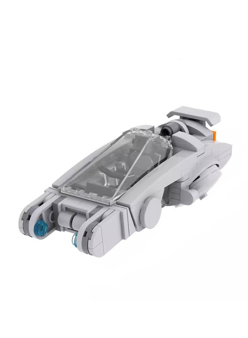 Children's Self-assembly Small Particle Toy Building Blocks Cyberpunk Suspended Sar Model Hand-made Creative Puzzle Toys
