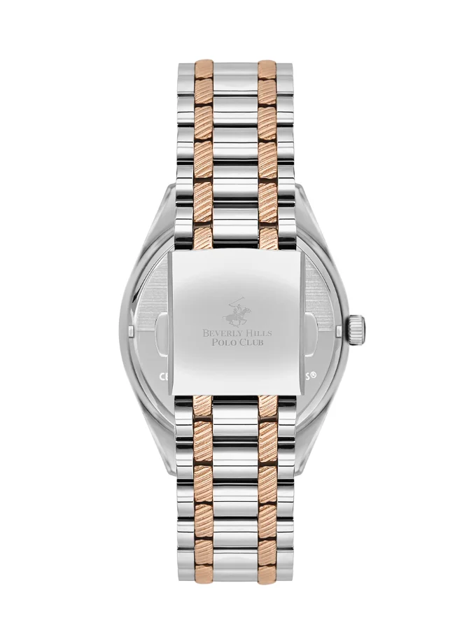 بيفرلي هيلز بولو كلوب BEVERLY HILLS POLO CLUB Women's Analog White Dial Watch - BP3571C.520