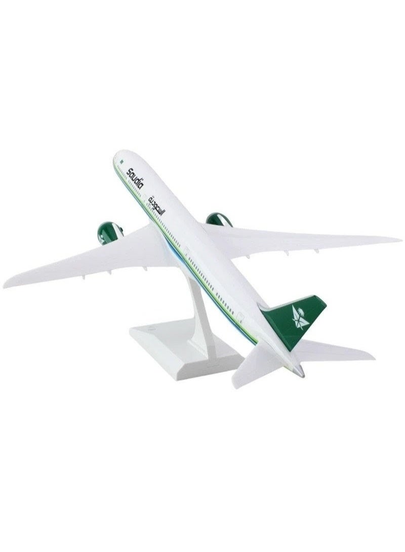 Large 20cm model Saudi Arabian Airlines airplane, metal, with wheels - Image 3