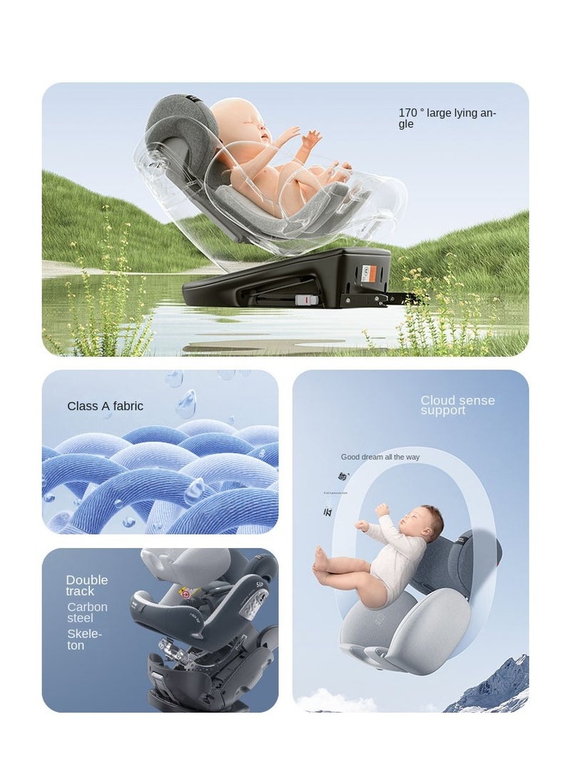 Kidilo - Carseat kidilo isofix stage 1-2-3 360 degree - Image 1