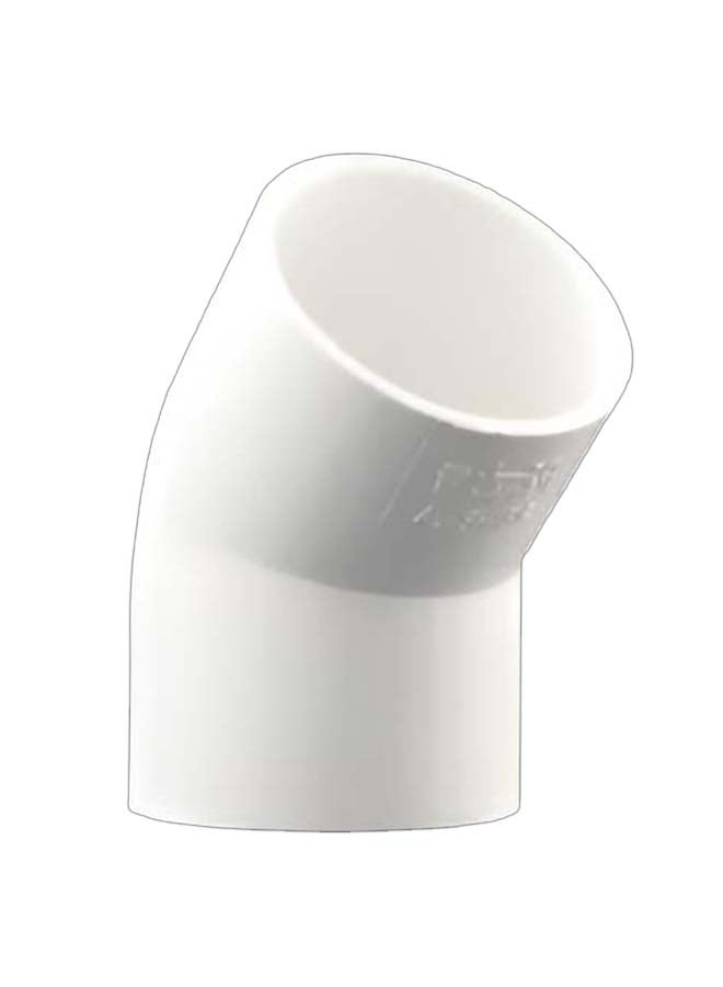 Al Sharif elbow 3 inches 45 - white