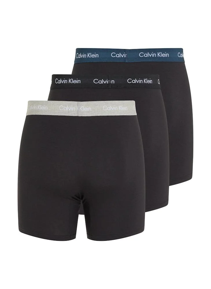 كالفن كلاين 3 Pack Logo Trunks