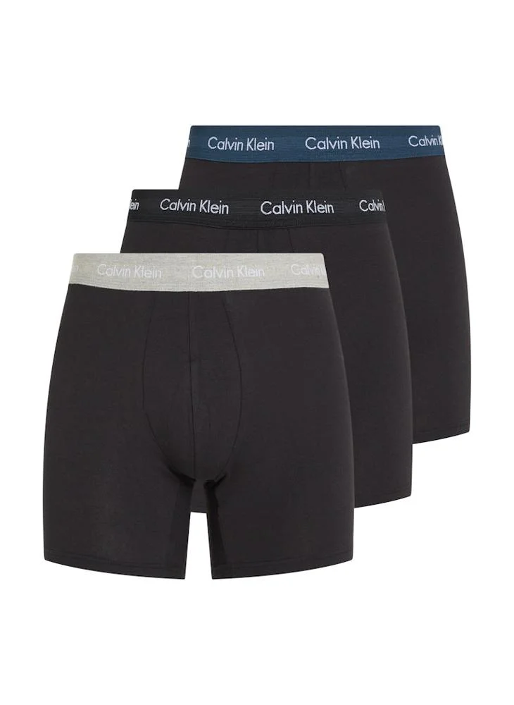 كالفن كلاين 3 Pack Logo Trunks