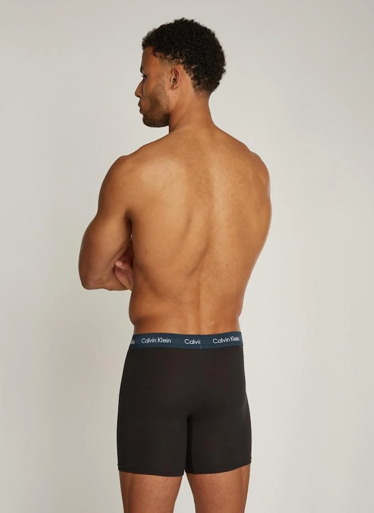كالفن كلاين 3 Pack Logo Trunks